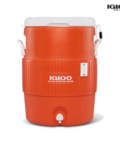 Seat Top Water Jug With Cup Dispenser 10 Gallon