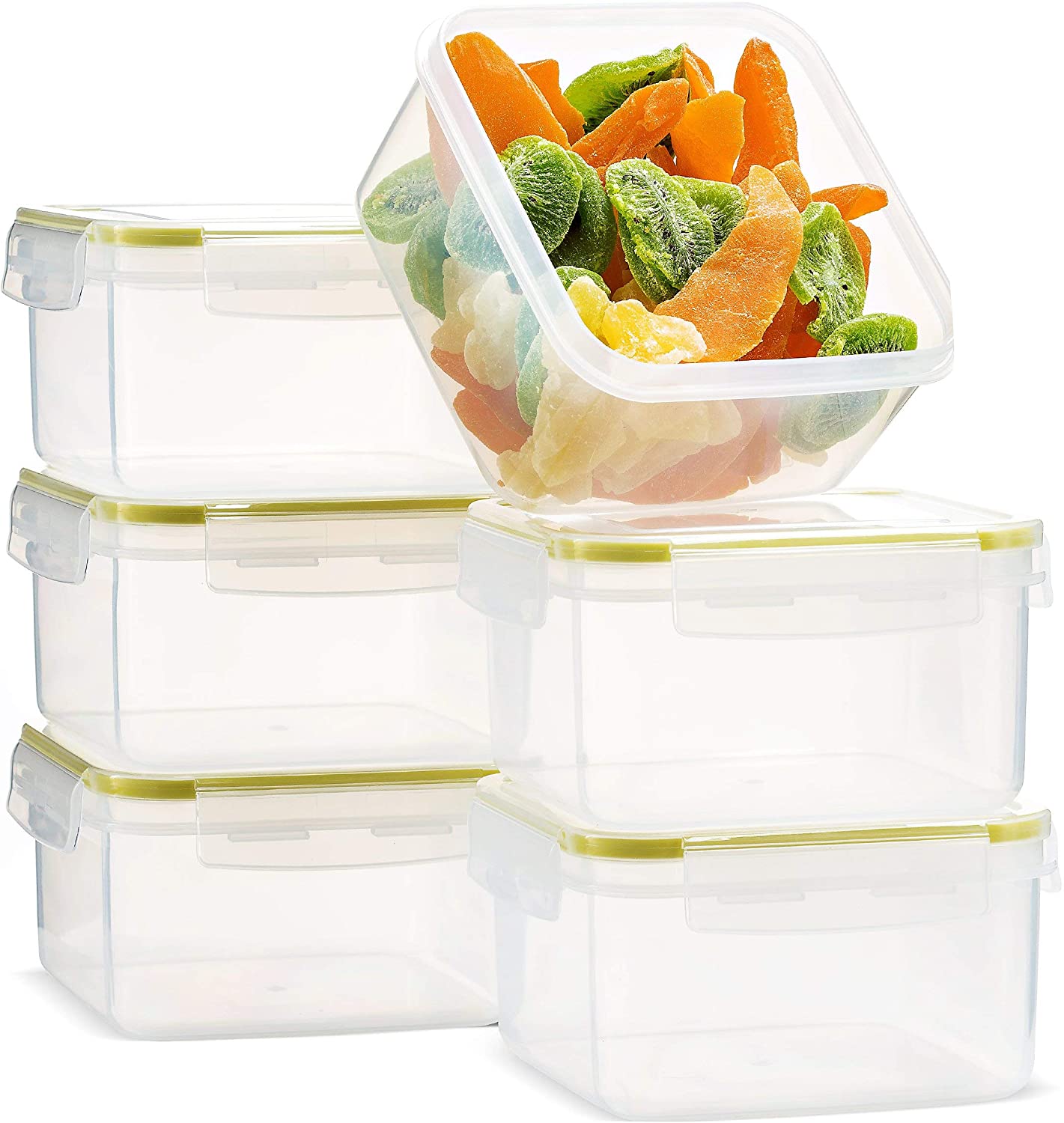 Komax Biokips Narrow Bread Box Container with Tray 118.3 oz. - Airtight,  Leakproof With Locking Lid - BPA Free Food Storage Container- Freezer and  Dishwasher Sa…