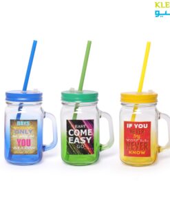 Pattern Quotes Mason Jar