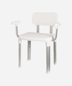 Primanova Bathroom Chair With Back & Arm Support