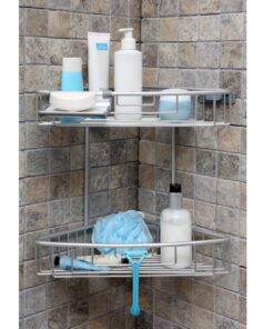 Primanova Paloma Aluminum Bathroom Two Shelves