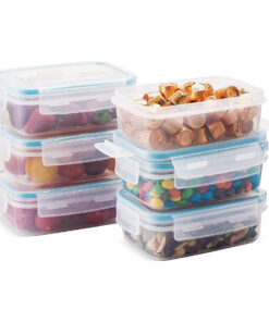 Komax Biokips Food Storage Snack Container 445ml (set of 6)