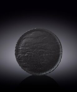 Round Plate Black