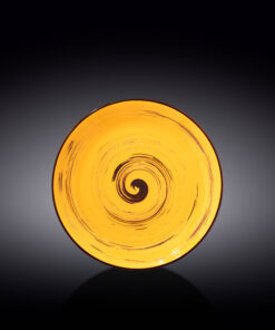 Round Plate Yellow