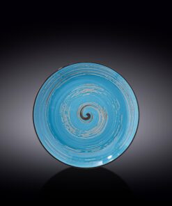 Round Plate Blue