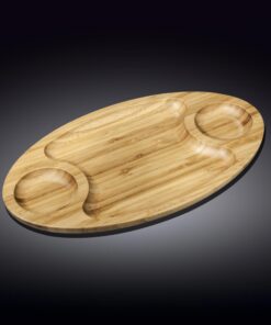 Bamboo 3 Section Platter