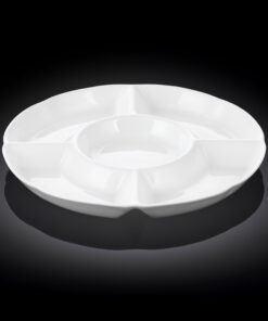 Divided Round Dish