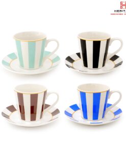 Heritage Milano - Set Of 6 Cups And Saucers