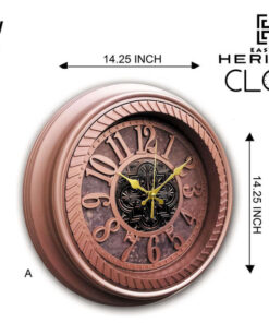 Heritage Wall Clock FALLOW