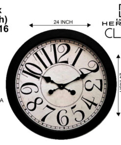 Heritage Wall Clock Letex