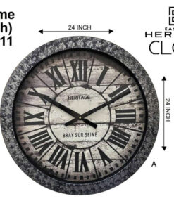 Heritage Wall Clock Big Time