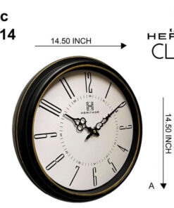 Heritage Wall Clock RUSTIC