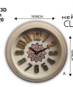Heritage Wall Clock SUNRISE 3D