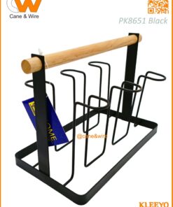 Glass Stand Black Coated