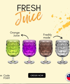 Acrylic Wine Glass Stickable